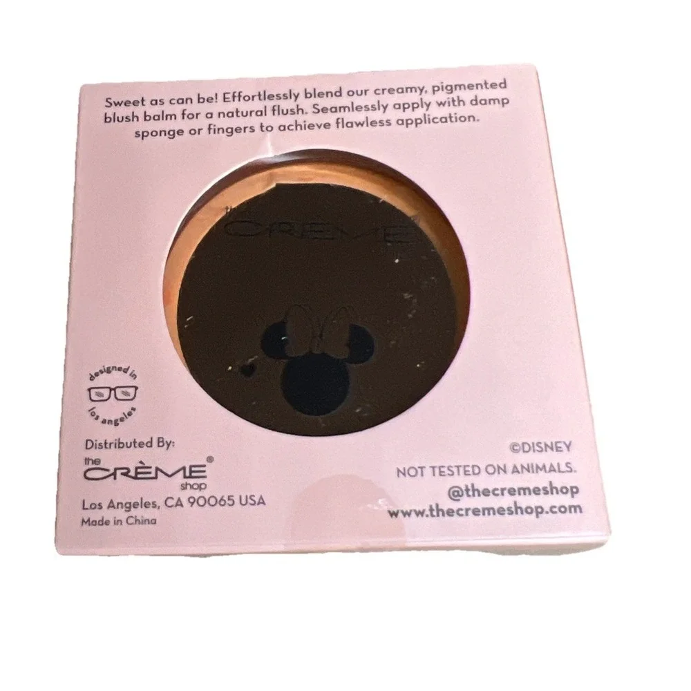 Creme Shop Disney Minnie‎ Mouse Cream Blush Balm Strawberry Churro, Limited - Picture 2 of 3